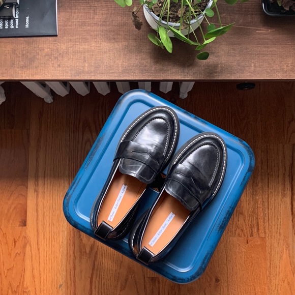 & Other Stories Shoes - & Other Stories Chunky Leather Loafers